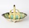 Drip Glaze Pottery Basket form Faiencerie Thulin, 1920s, Image 7