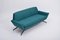 Mid-Century Modern Sofa with Metal Base by Rossi di Albizzate for Lenzi, 1950s 6