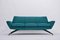 Mid-Century Modern Sofa with Metal Base by Rossi di Albizzate for Lenzi, 1950s 1