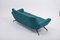 Mid-Century Modern Sofa with Metal Base by Rossi di Albizzate for Lenzi, 1950s, Image 9