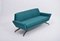 Mid-Century Modern Sofa with Metal Base by Rossi di Albizzate for Lenzi, 1950s, Image 14