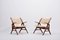 Rosewood Sawbuck Lounge Chairs by Hans J. Wegner, 1950s, Set of 2, Image 1