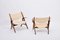 Rosewood Sawbuck Lounge Chairs by Hans J. Wegner, 1950s, Set of 2, Image 8