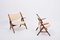 Palisander Sawbuck Sessel von Hans J. Wegner, 1950er, 2er Set 5