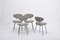 Mid-Century Modern Dining Chairs by Rudolf Wolf for Elsrijk, 1950s, Set of 4, Image 7