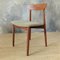 Teak Dining Chairs by Harry Østergaard for Randers Møbelfabrik Denmark, 1950s, Set of 4 14