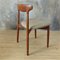 Teak Dining Chairs by Harry Østergaard for Randers Møbelfabrik Denmark, 1950s, Set of 4 9