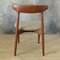 Teak Dining Chairs by Harry Østergaard for Randers Møbelfabrik Denmark, 1950s, Set of 4, Immagine 11