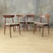 Teak Dining Chairs by Harry Østergaard for Randers Møbelfabrik Denmark, 1950s, Set of 4 19
