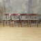 Teak Dining Chairs by Harry Østergaard for Randers Møbelfabrik Denmark, 1950s, Set of 4 3