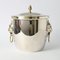Silver-Plated Lion Head Ice Bucket or Champagne Cooler, 1960s, Image 2