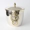 Silver-Plated Lion Head Ice Bucket or Champagne Cooler, 1960s 8