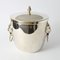 Silver-Plated Lion Head Ice Bucket or Champagne Cooler, 1960s, Image 7