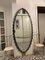 Large Grey Mirror from Cristal Arte, 1950s, Image 5