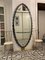 Large Grey Mirror from Cristal Arte, 1950s 6