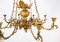 French Church Chandelier in Bronze with Beautiful Decorations, 1880s 3