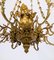 French Church Chandelier in Bronze with Beautiful Decorations, 1880s 6