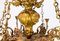 French Church Chandelier in Bronze with Beautiful Decorations, 1880s 4