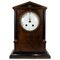 French Fireplace Table Clock in Mahogany, 1840s 1