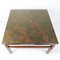 Vintage Decorative Metal Topped Coffee Table, 1970s, Image 3