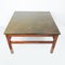 Vintage Decorative Metal Topped Coffee Table, 1970s, Image 1