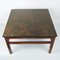 Vintage Decorative Metal Topped Coffee Table, 1970s, Image 2