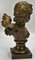 Angelo Putto antico in bronzo di Auguste Moreau, Francia, Immagine 6