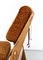 German Oak Hunting Chair & Ottoman from VEB Hellerau, Immagine 6