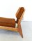 German Oak Hunting Chair & Ottoman from VEB Hellerau 7