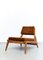 German Oak Hunting Chair & Ottoman from VEB Hellerau, Immagine 1