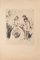 Offerta - Incisione originale su carta di Georges Villa - 1940 ca., Immagine 1