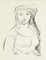 Woman - Original Lithograph by Domenico Purificato - 1950s, Image 1