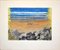 Le Retour par la Plage (Tunisie) - Original Monotype by E.Deschler - 1977 1977 3