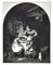 Les Repas des Enfants - Original Etching by Edward Davis - 1862 1