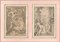 Mythological Scenes After Agostino Carracci - Burin on Paper XVIII Century 18th Century 1