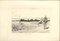 Lac d'Imba - Original Etching on Japan Paper by G. F. Bigot - Tokyo 1886 1