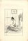 Escultura Tailleur - Original Japan Paper de GF Bigot - Tokyo 1886, Imagen 1