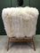 Art Deco Sheepskin Armchair by Tatra Nabytok, Image 13