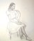 Girl - Original Pencil Drawing by J.L. Rey Vila - 1959 1