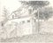 Les Eyzies (French Countryside) - Original Pencil Drawing 1986 1986, Image 1