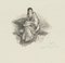 Litografía original Une Femme de Georges Gobo años 40, Imagen 1