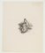 Une Femme - Original Lithographie von Georges Gobo 1940er 2