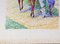 Fantino nr. Litografia a cavallo 9 - Litografia originale di S. Mendjisky - anni '70, Immagine 3