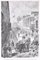 La rue Saint-Louis, Original Holzschnitt von Bertrand, 1880er 1