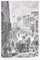 La rue Saint-Louis, Original Woodcut Print by Bertrand, 1880s, Image 1