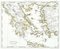Karte von Griechenland - Radierung auf Papier 19. Jahrhundert 19. Jahrhundert 1