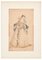 La Belle Dame - Bleistift und Aquarell von Unknown French Artist 19. Jahrhundert 19. Jahrhundert 1