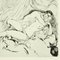 Incontro sessuale - Incisione originale di Drago di A. Doré - Fine 1900, inizio XX secolo, Immagine 2