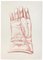 Red Glove - Original Etching by Giacomo Porzano - 1972 1972 1