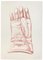 Red Glove - Original Etching by Giacomo Porzano - 1972 1972, Image 1